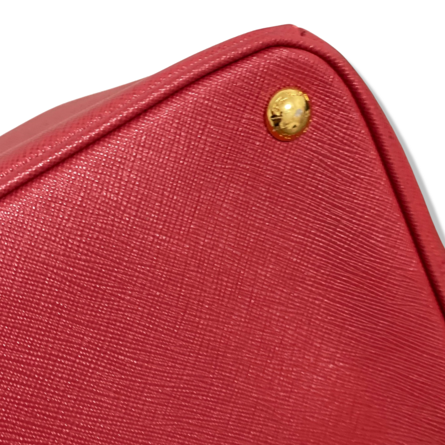 PRADA Large Double Tote Bag Saffiano Leather Red – REAWAKE