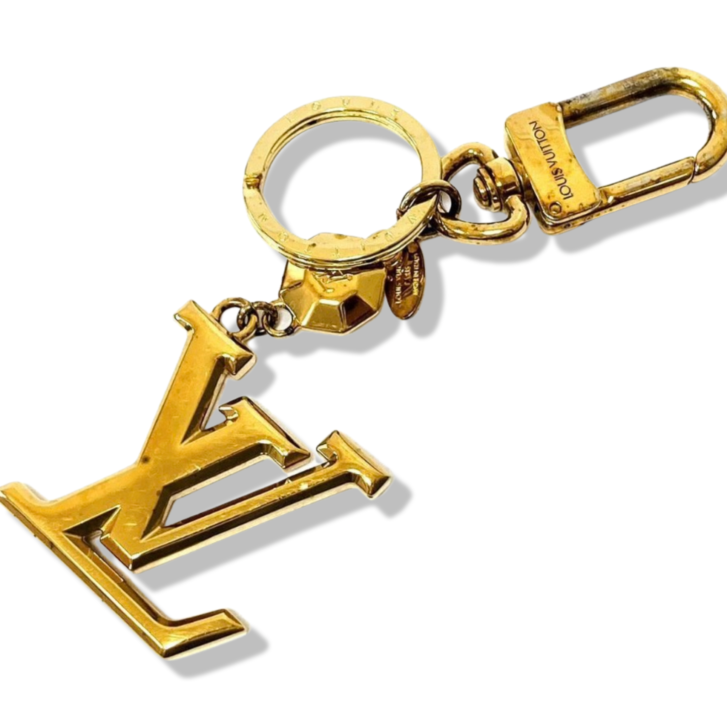 Pre-Owned Louis Vuitton Key Ring and Charm Gold Plated