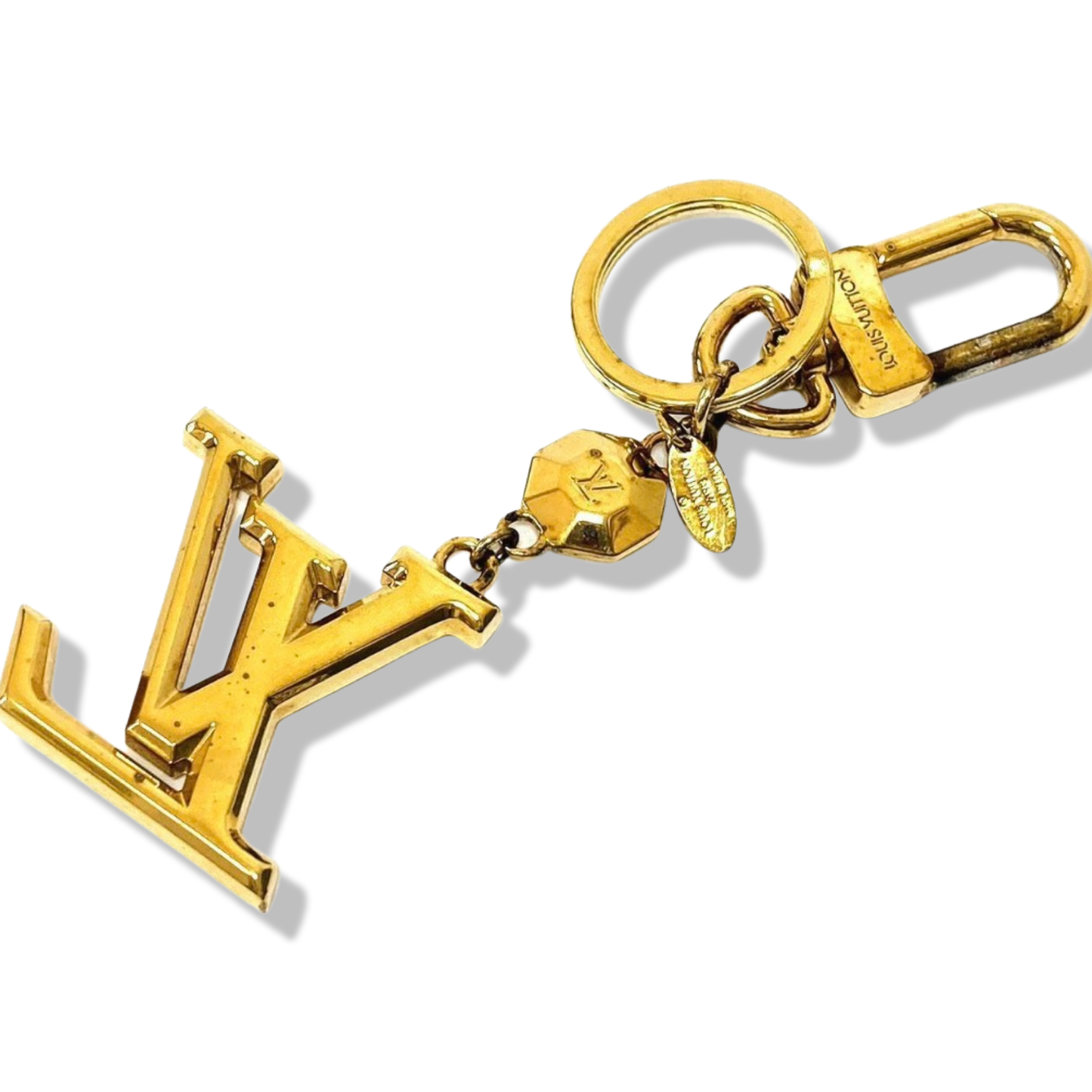 Pre-Owned Louis Vuitton Key Ring and Charm Gold Plated