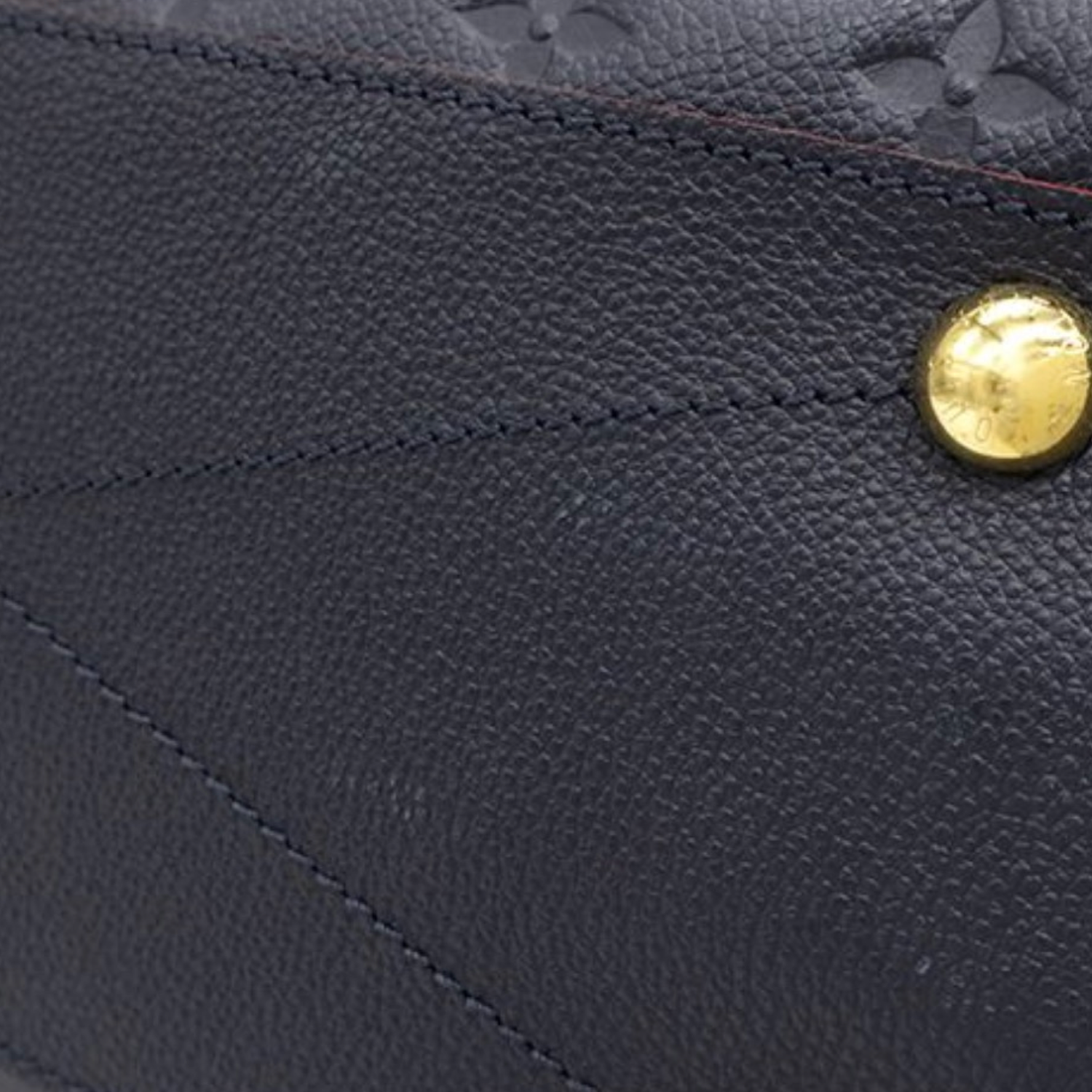 Louis Vuitton - Montaigne GM Dark Navy Monogram - Top Handle W/ Shoulder  Strap