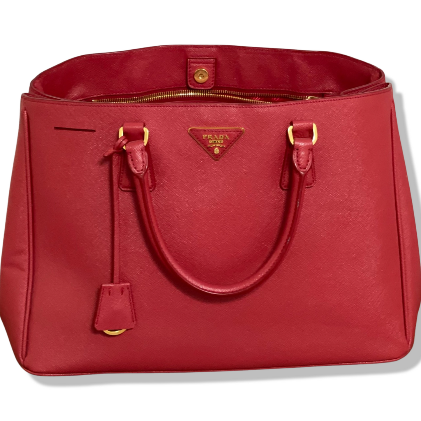 Prada Lux Medium Saffiano Leather Tote Bag