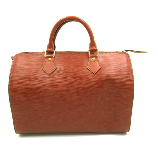 Pre-Owned Louis Vuitton Speedy 30 Epi Leather Top Handle Bag Kenyan Brown